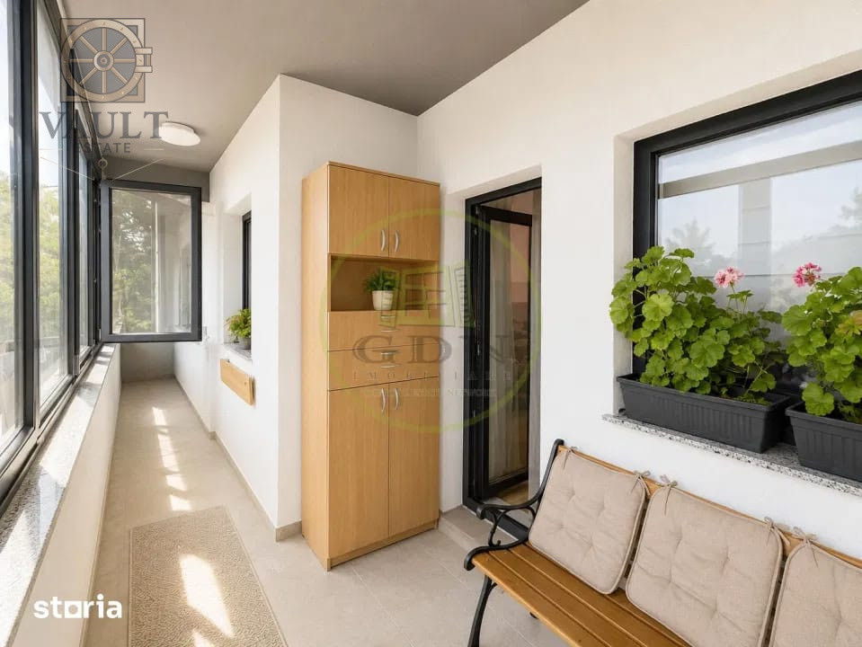 APARTAMENT 2 CAMERE-BLOC NOU-ETAJ 1-DECOMANDAT-CENTRALA-RAHOVA 