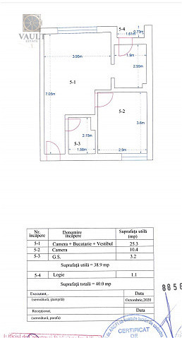 Apartament 2 camere-19mp curte proprie -1 Decembrie 1918