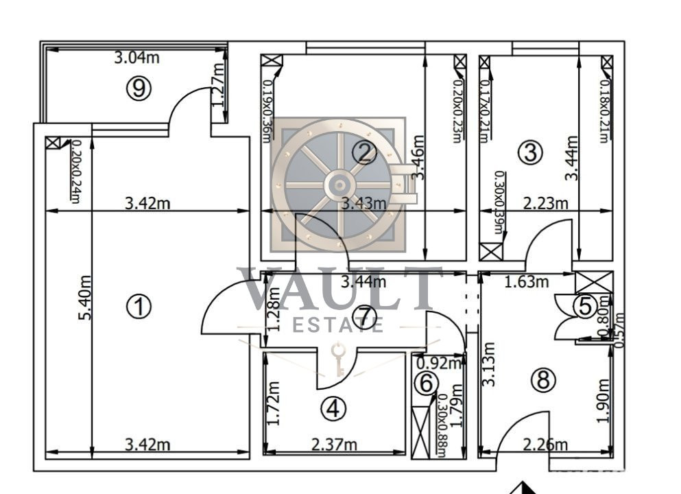 Apartament 2 camere - PIATA DELFINULUI - PANTELIMON