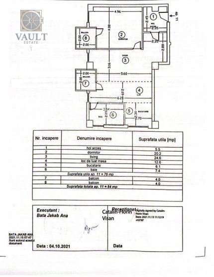2 CAMERE - 2 TERASE - ULTRALUX - IANCU NICOLAE