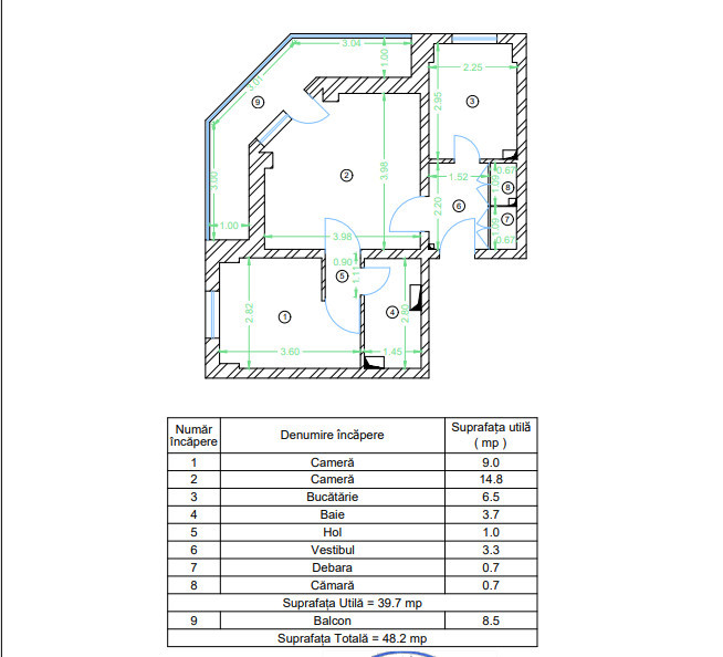 2 camere - Drumul Taberei - Restaurant Hanul Drumetului