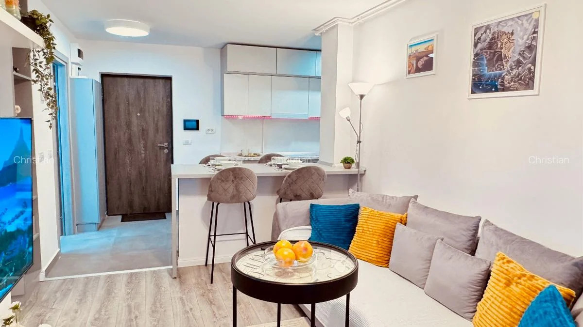 APARTAMENT DE 2 CAMERE, 40MP, MODERN, CASA PRESEI RESIDENCE