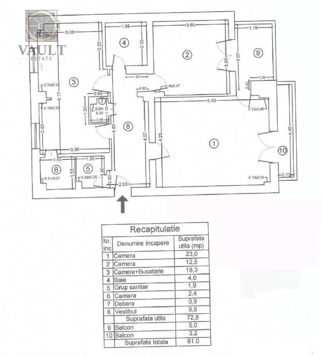 APARTAMENT 3 CAMERE-NATIUNILE UNITE-PARC IZVOR-METROU IZVOR