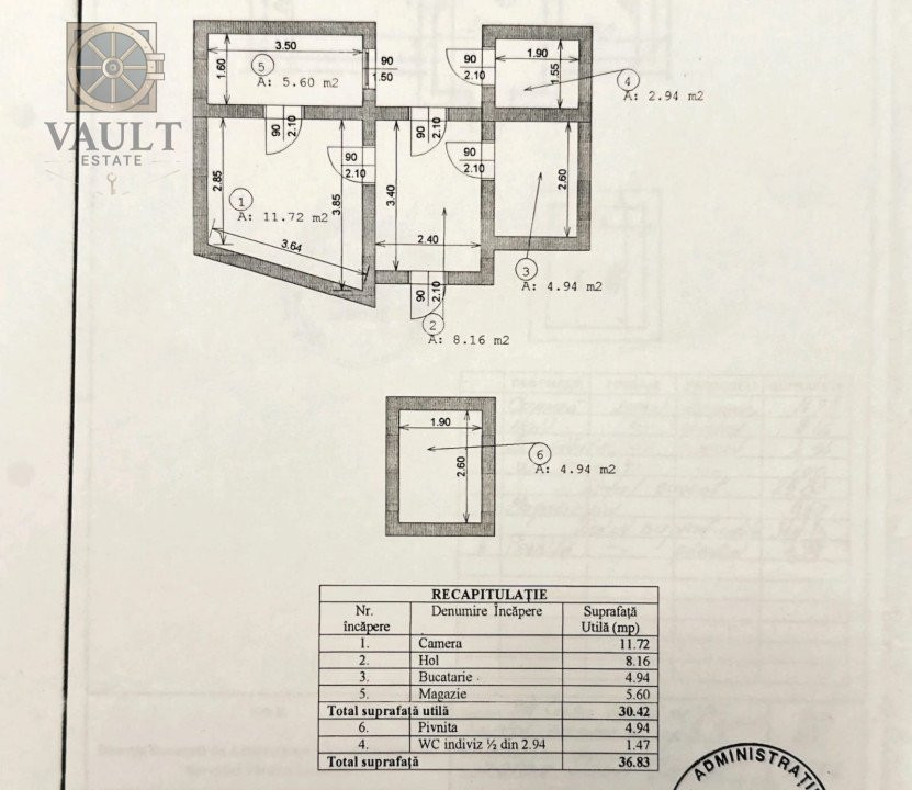Apartament 2 camere - Cantemir - 