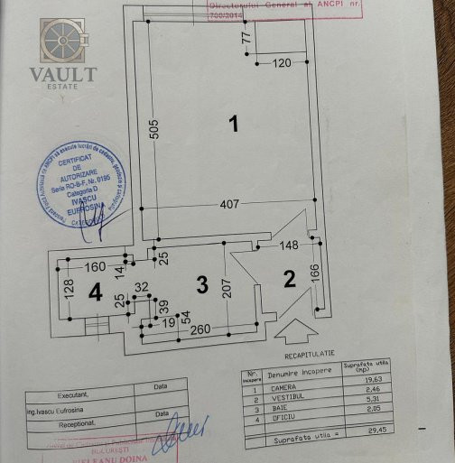 Studio / Finisaje premium / Langa metrou Piata Romana