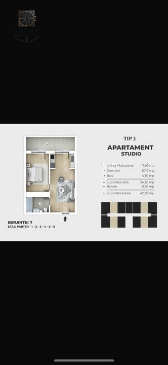 Apartament 2 camere, zona Popești Leordeni