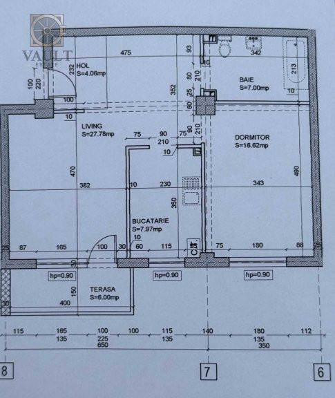 Apartament 2 camere-Decomandat- Vitan Confort Park-Bloc Nou