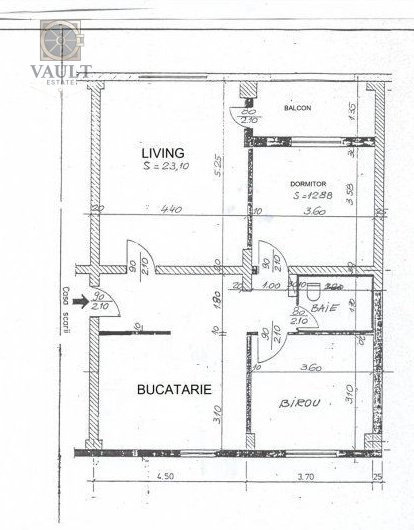  Apartament 3 camere- Octavian Goga 