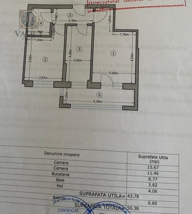 2 camere-Etaj 1-Metalurgiei