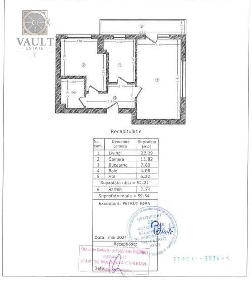 2 camere-MUTARE IMEDIATA-CENTRALA PROPRIE- Berceni