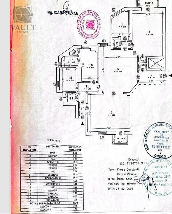 Apartament 3 camere - Semidecomandat / Langa Universitate