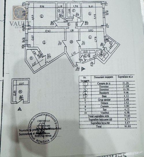 Apartament 3 Camere Decomandat - 13 Septembrie Marriott