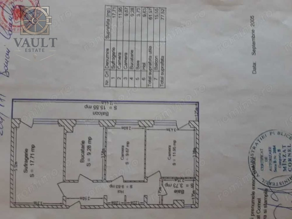 Apartament 3 camere - Langa  parcul Tei - etajul 2