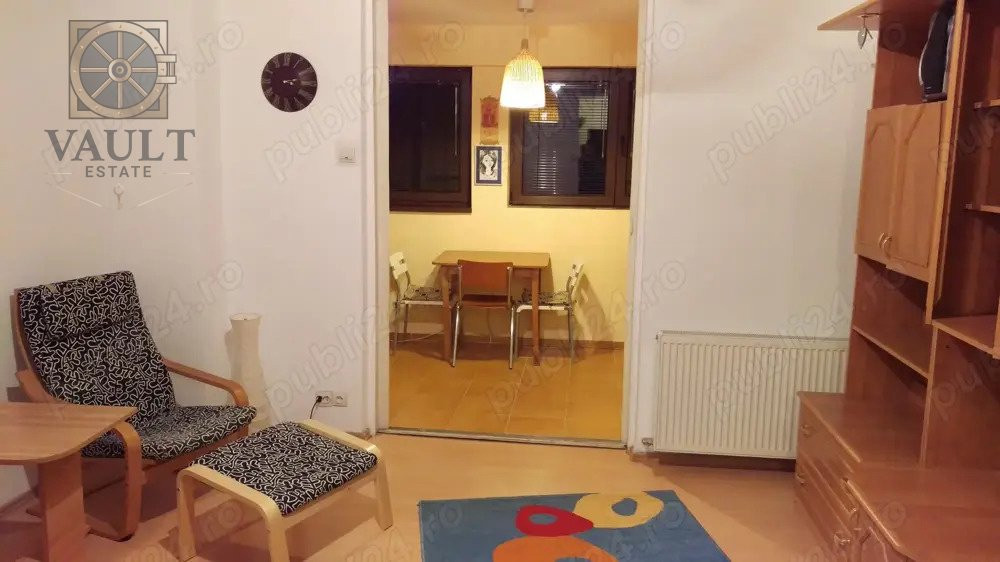 Garsoniera Mobilata/utilata - 10 minute metrou - Costin Georgian -