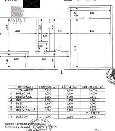 Apartament 2 camere - Decomandat- TIMPURI NOI 