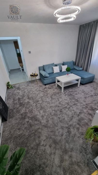 2 Camere  Modern-Mobilat Utilat-Etaj 1-Piata Resita
