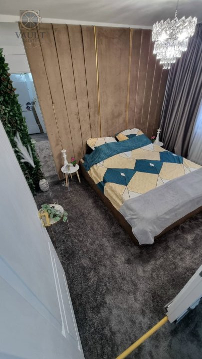 2 Camere  Modern-Mobilat Utilat-Etaj 1-Piata Resita