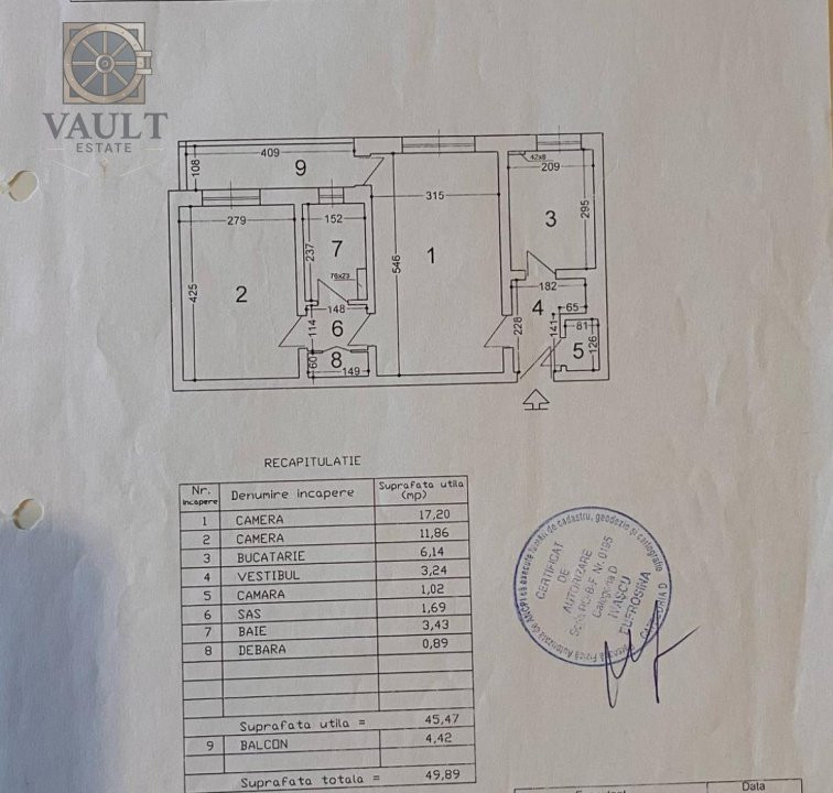 APARTAMENT 2 CAMERE -RENOVAT -MALL AFI COTROCENI -ZONA FAVORIT