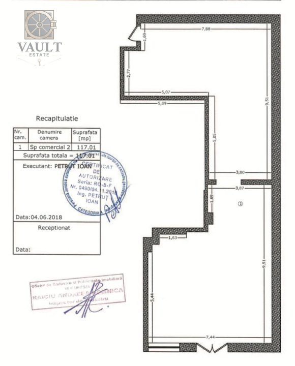 Spatiu comercial PREMIUM 117mp 