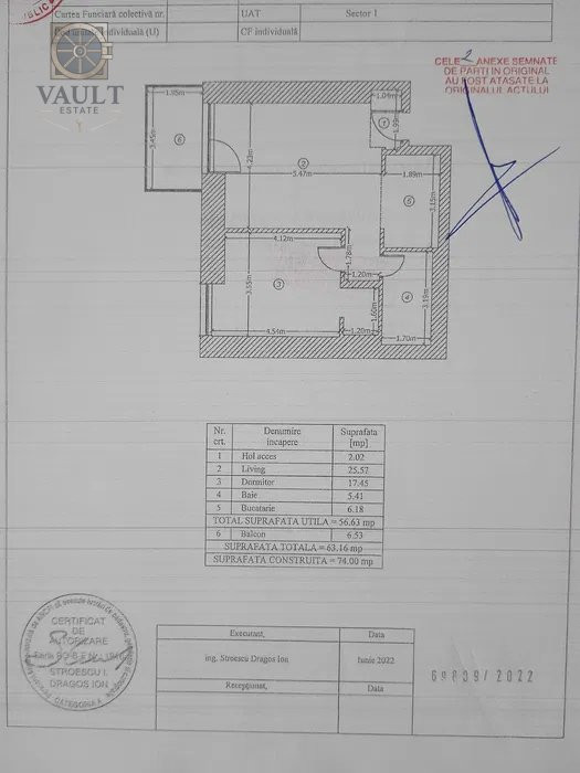 Apartament 2 camere- One Herastrau Towers
