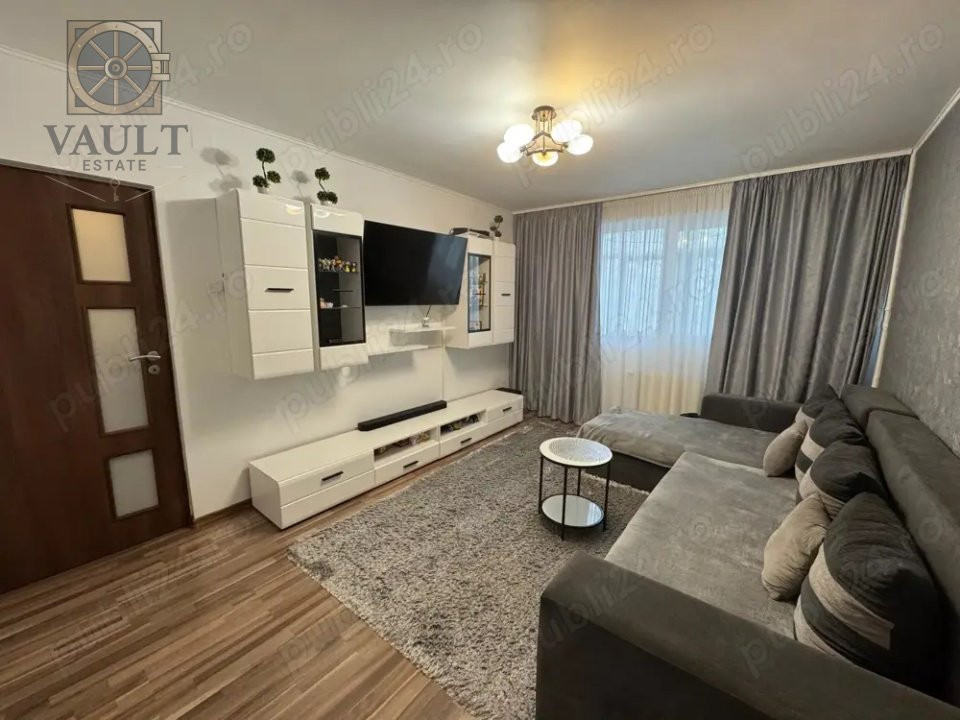 Apartament 2 camere-Etaj 3-Mobilat Utilat-Giurgiului