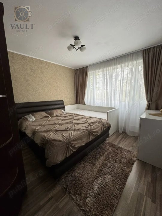 Apartament 2 camere-Etaj 3-Mobilat Utilat-Giurgiului