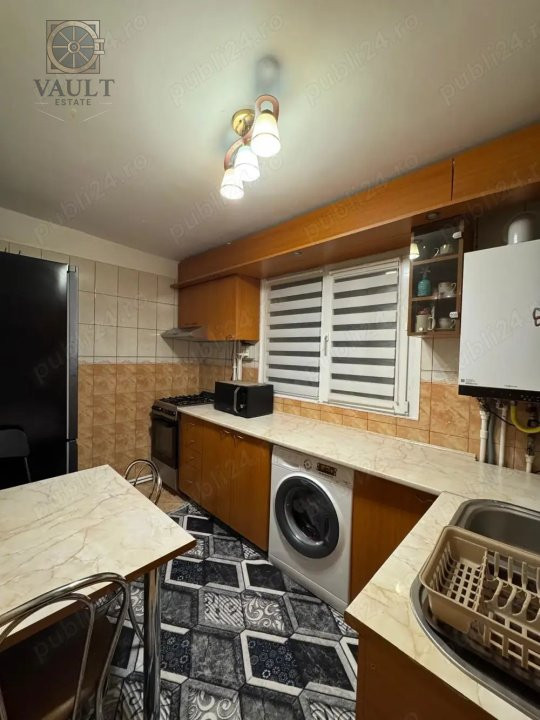 Apartament 2 camere-Etaj 3-Mobilat Utilat-Giurgiului