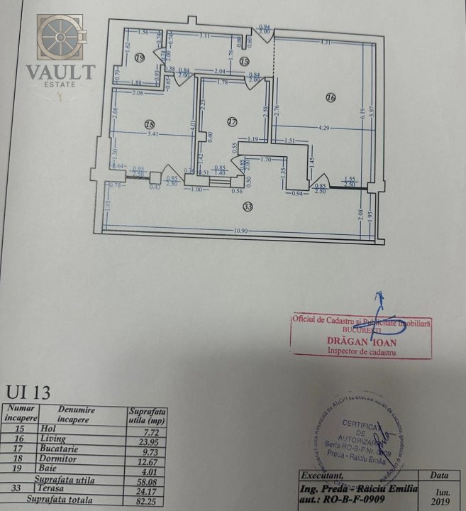 Apartament 2 camere 82mp - Terasa 24mp - Piata 1 Mai/Banu Manta