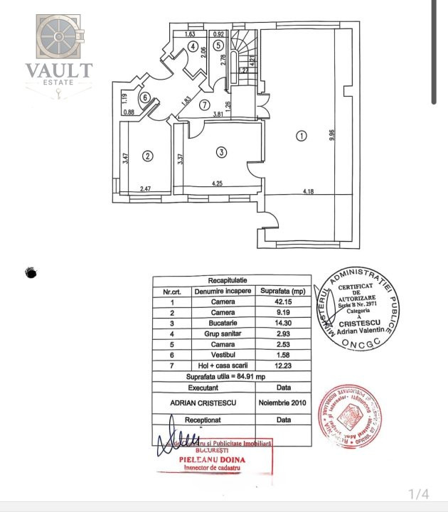 Vila  Individuala P+1+M An 2010 -Dubla Deschidere- Baicului-Sos.Pantelimon