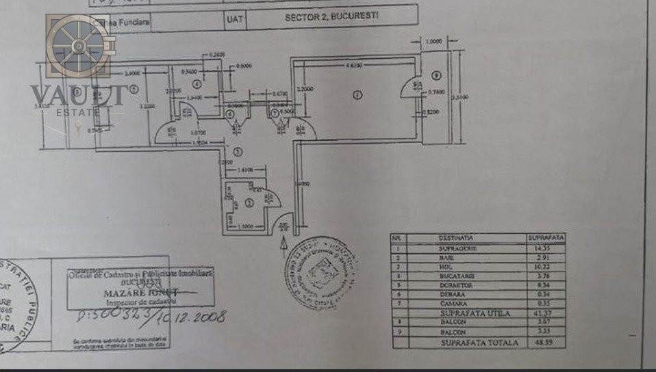Apartament 2 camere- bloc anvelopat- Doamna Ghica/Teiul Doamnei