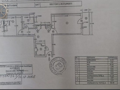 Apartament 2 camere- bloc anvelopat- Doamna Ghica/Teiul Doamnei