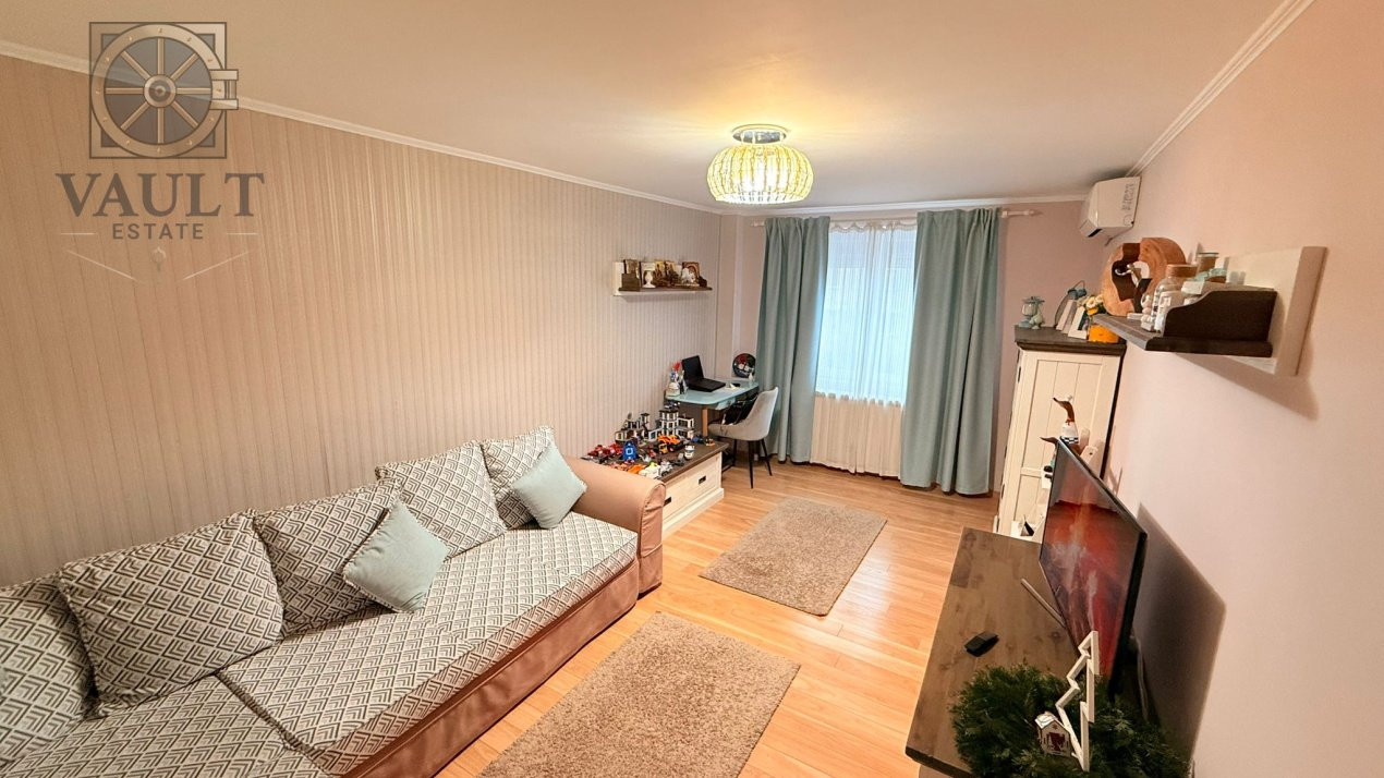 APARTAMENT 3 CAMERE - CRANGASI - MOBILAT/UTILAT - 2 BAI