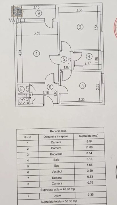 Apartament 2 camere Drumul Taberei