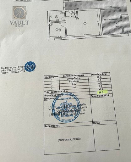 GARSONIERA / 36M2 / CENTRALA PROPRIE / MILITARI