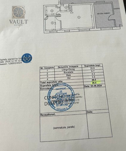 GARSONIERA / 36M2 / CENTRALA PROPRIE / AN FINALIZARE 2026 / MILITARI