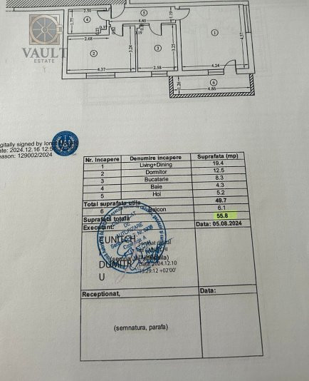 APARTAMENT 2 CAMERE / CENTRALA PROPRIE / MILITARI 