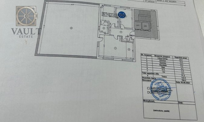 PENTHOUSE 3 CAMERE / TERASA 123M2 / AN 2025 / MILITARI
