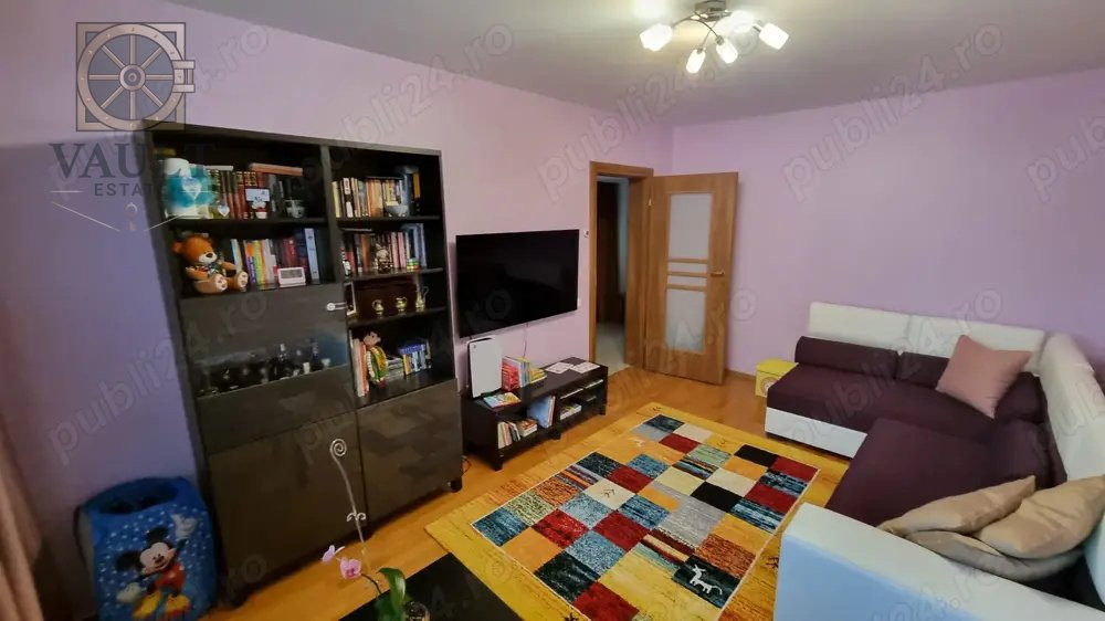 APARTAMENT 3 CAMERE-RENOVAT-MOBILAT UTILAT-METROU VALEA IALOMITEI