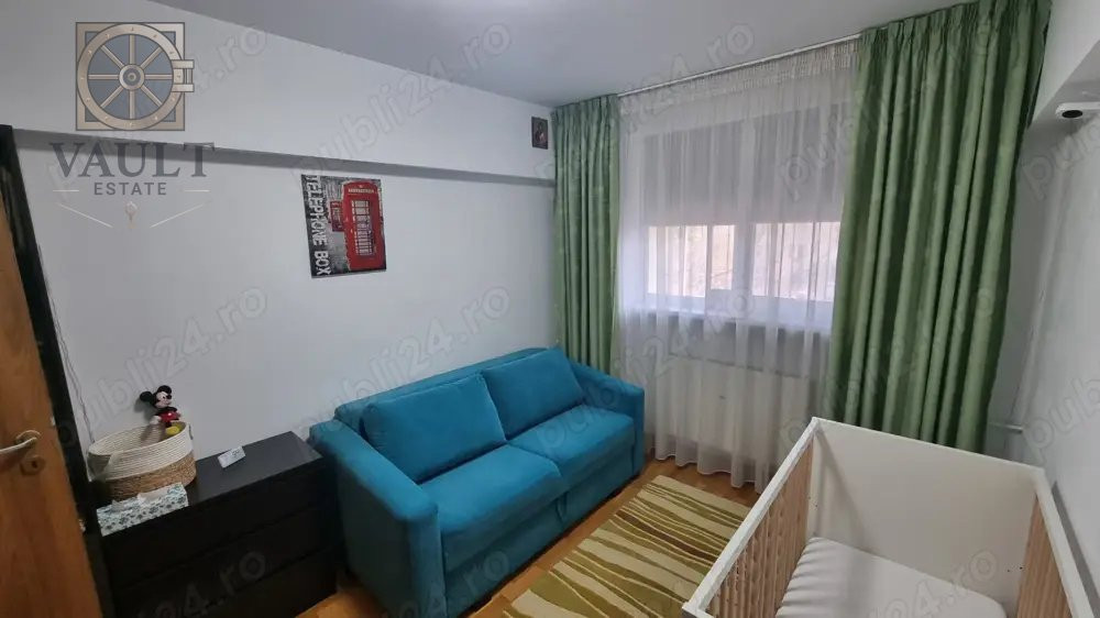 APARTAMENT 3 CAMERE-RENOVAT-MOBILAT UTILAT-METROU VALEA IALOMITEI