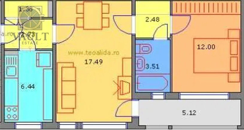 Apartament 2 camere-PARC IOR-MAL PARK LAKE-RENOVAT COMPLET-MUTARE IMEDIATA