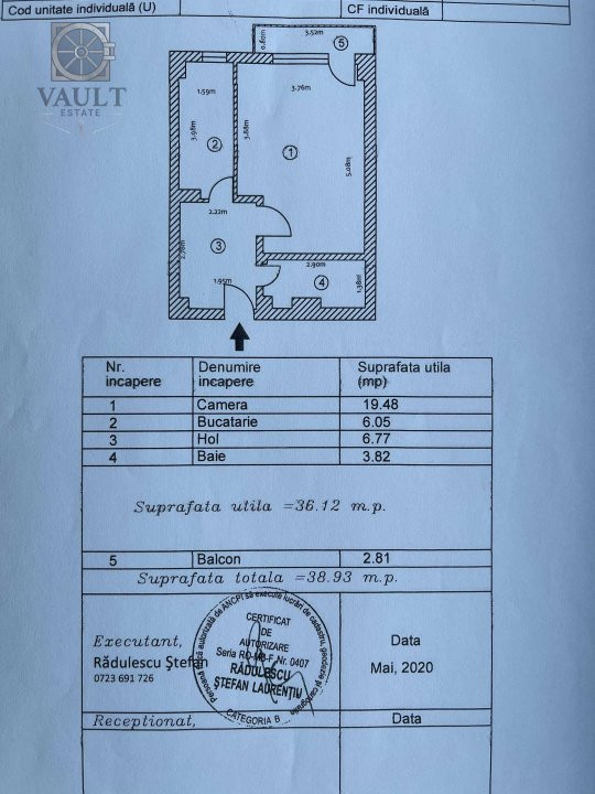 Garsoniera DECOMANDATA - VITAN MALL - Mihai Bravu -