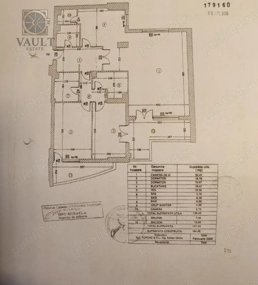 APARTAMENT 3 CAMERE / LOC DE PARCARE / MOBILAT / UTILAT / GROZAVESTI