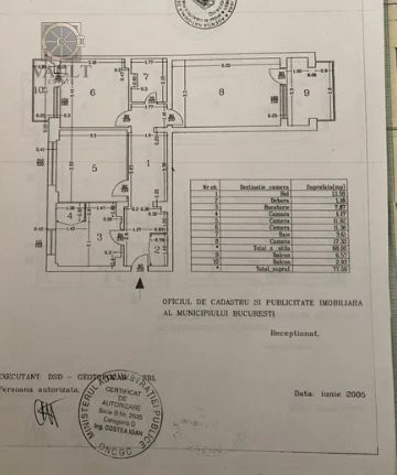 Apartament 3 camere - DECOMANDAT - BLOC REABILITAT - zona OBOR 