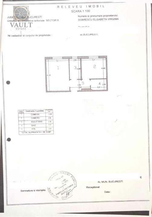 APARTAMENT 2 CAMERE - METROU RAUL DOAMNEI (7 MINUTE)