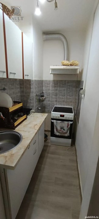 Garsoniera FINISATA - mobilata/utilata -200 metrii Metrou COSTIN Georgian