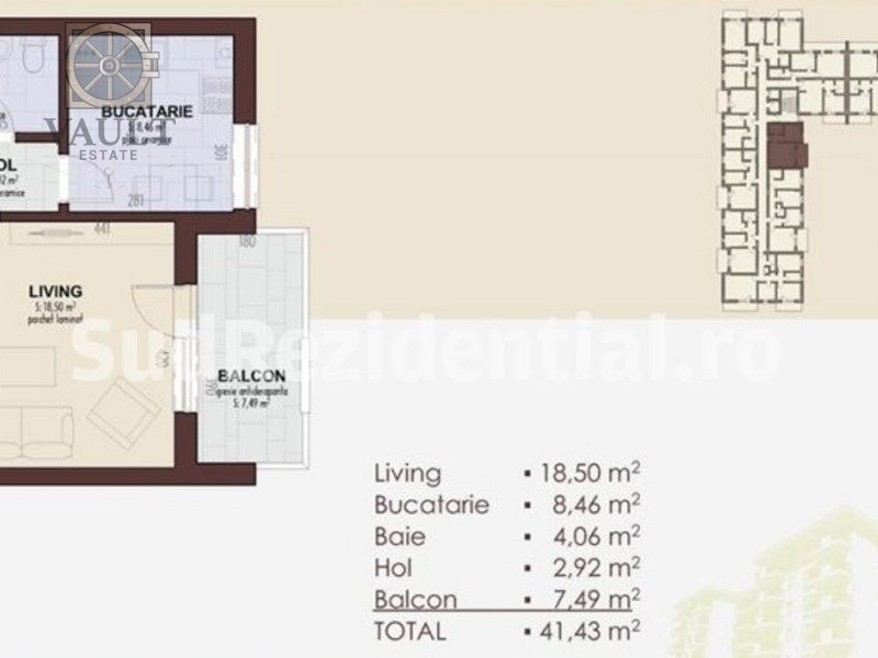 Apartament 2 camere - Lidl in apropiere - Metalurgiei