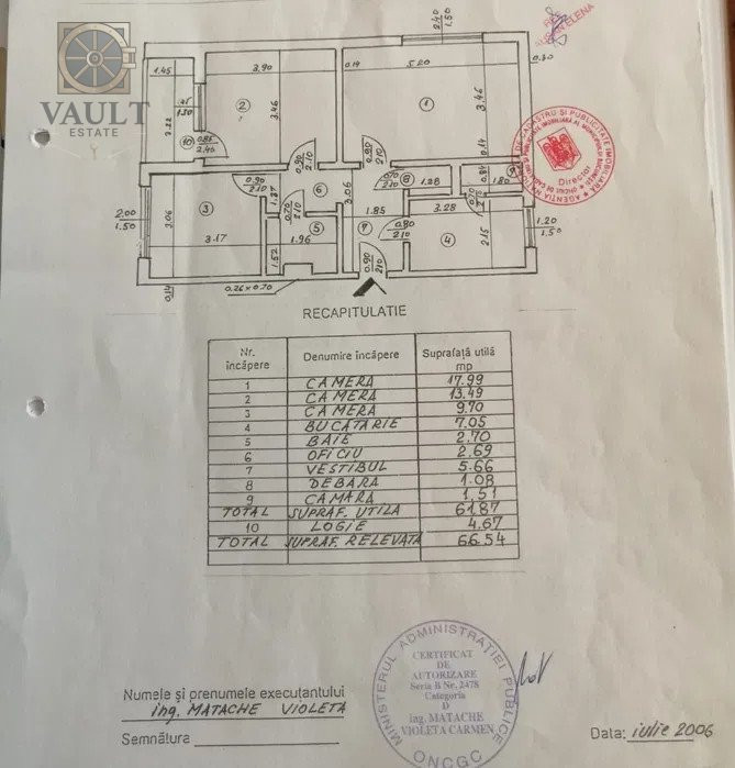 APARTAMENT 3 CAMERE-ANTIAERIANA-SOSEAUA ALEXANDRIEI-ETAJ 2/4