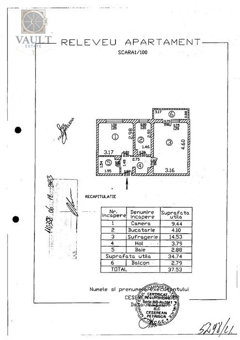 Apartament 2 camere Brancoveanu