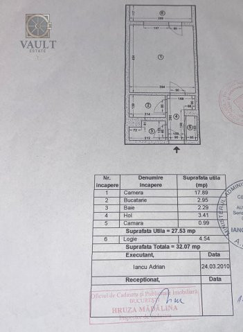 Garsoniera - MOBILATA/UTILATA - Langa Metrou - Costin Georgian -