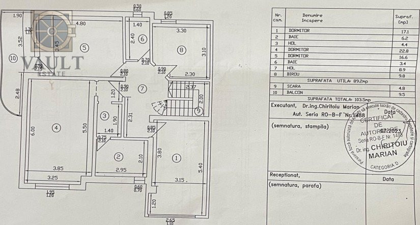 Vila cartier rezidential 8 Camere  - FUNDENI - Campus scolar - 